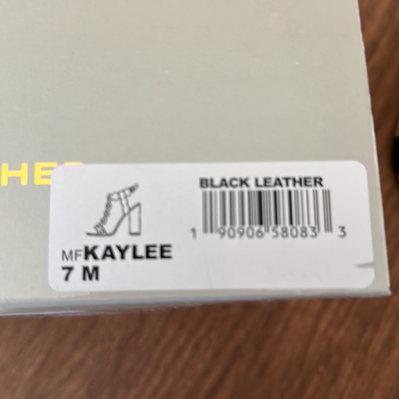 Mark Fisher Kaylee leather heels. - Picture 8 of 8